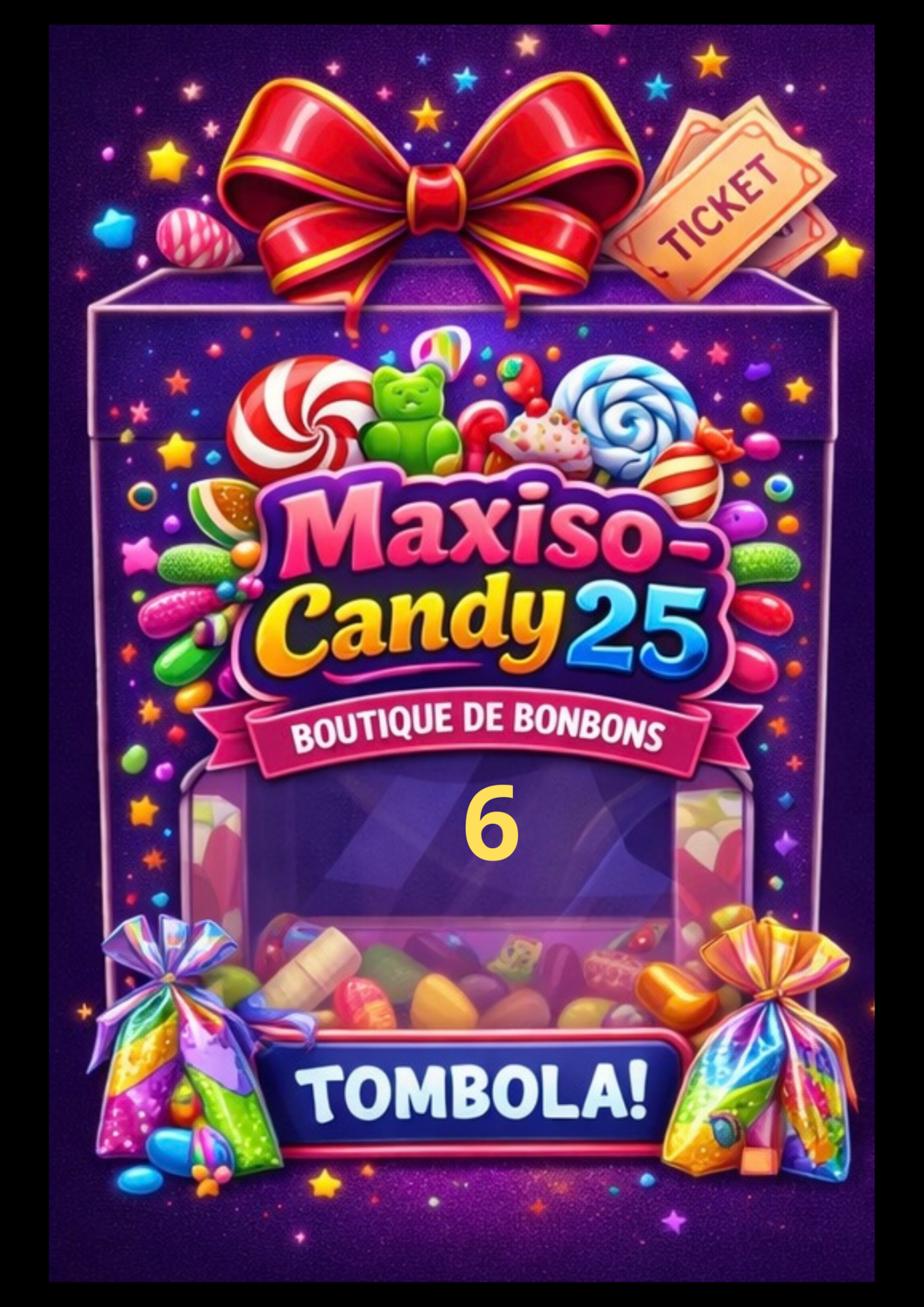 Cases tombola numéro 6