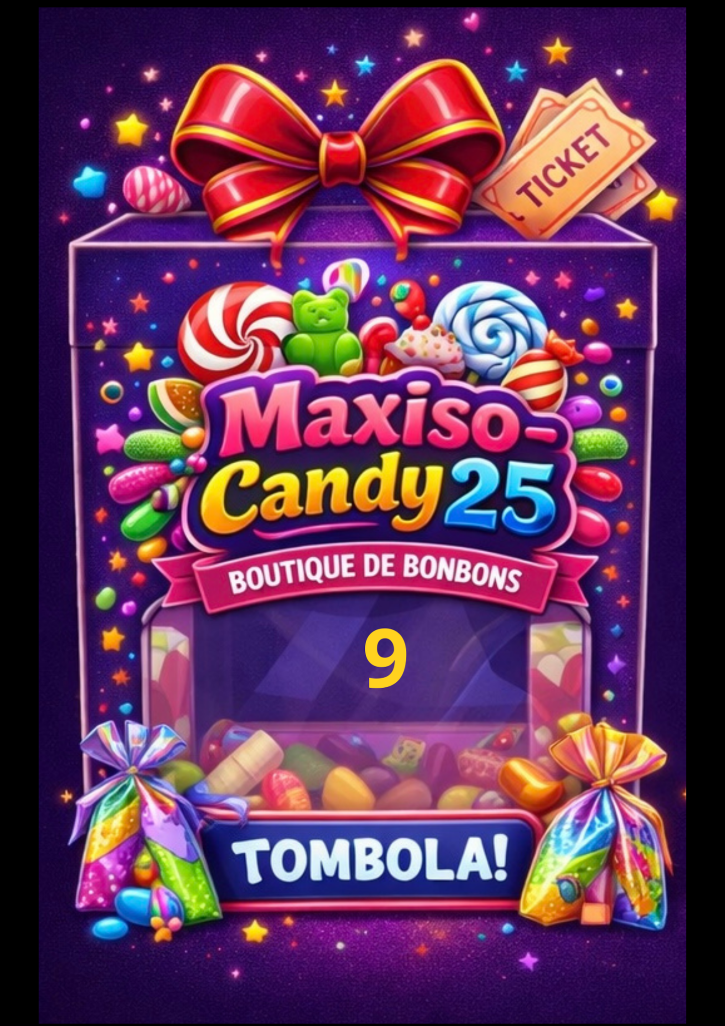 Cases tombola numéro 9