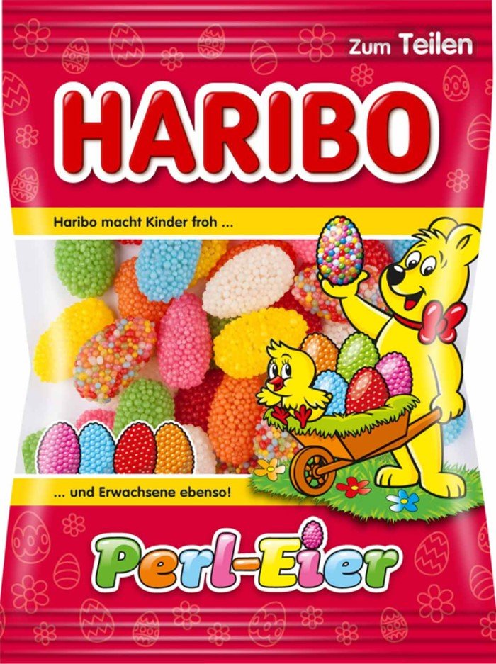 Œuf perlé haribo 100gr (pâque)