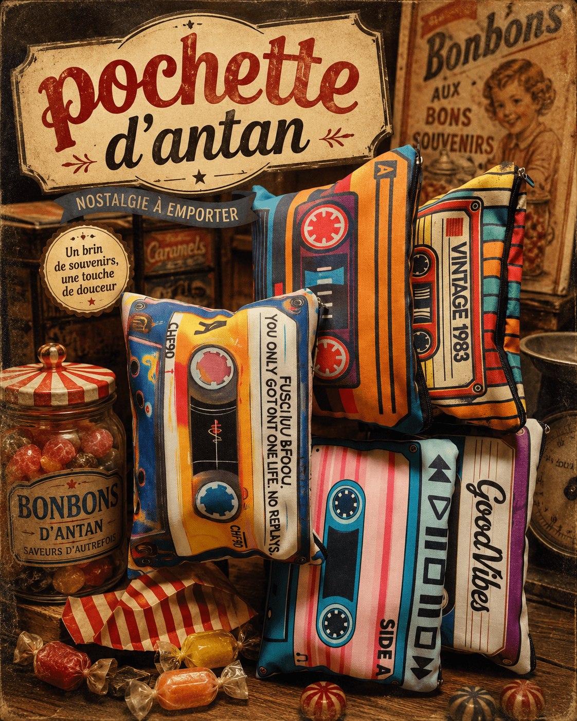 Pochette d’antan