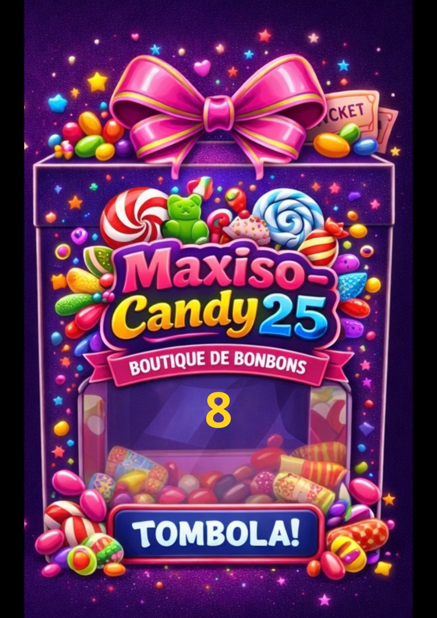Cases tombola numéro 8