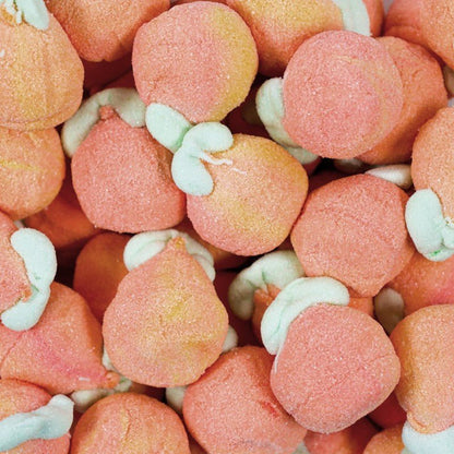 Pêche Mallow (Chamallows fourrés pêche) Trolli lot de 4